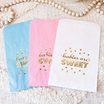 "Babies are Sweet" Gold Foil Candy Buffet Bags (set of 12)