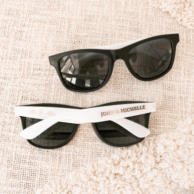 Personalized Wedding Sunglasses