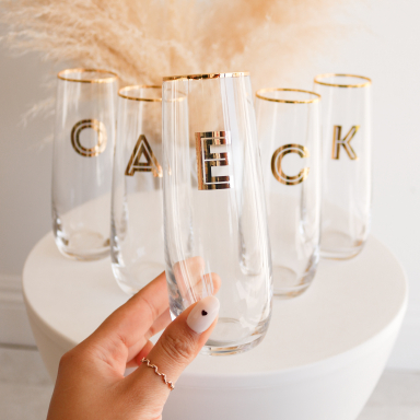 Monogram Stemless Glasses