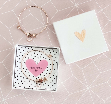 Monogram Heart Gift Set