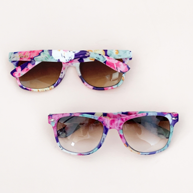 Floral Sunglasses - Bride