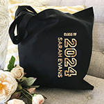 Personalized Graduation Tote Bag