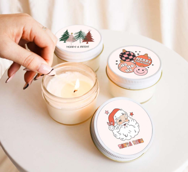 Holiday Candle Jars