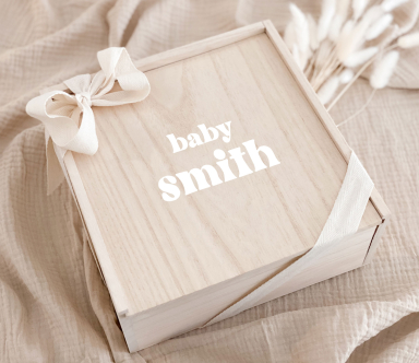 Baby Keepsake Gift Box