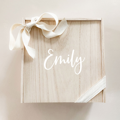 Personalized Wood Box