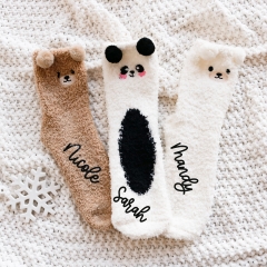 Personalized Bear Socks