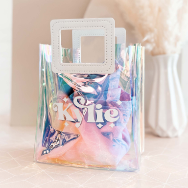 Mini Holographic Clear Gift Bag