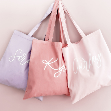 Personalized Canvas Tote Bags