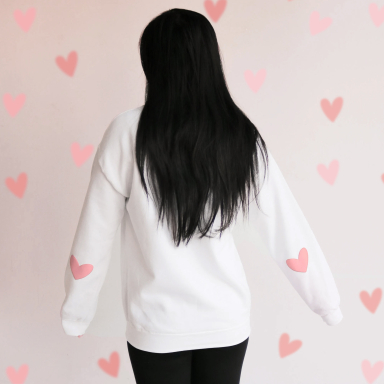 Embossed Love Sweatshirt