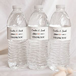 Wedding Water Bottle Labels - Floral