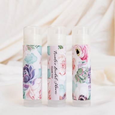 Lip Balm Favors - Succulent