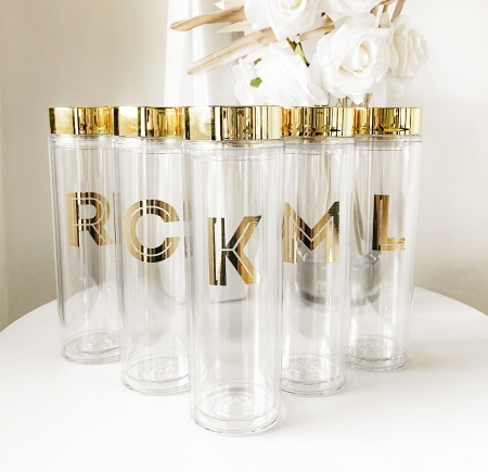 Personalized Skinny Acrylic Tumbler, Tumbler Party Favor