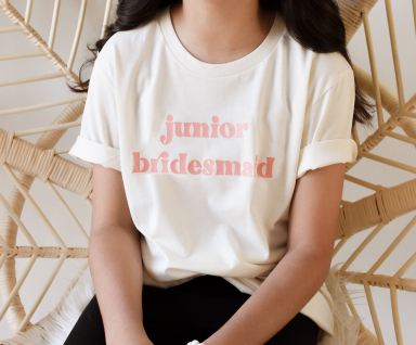 Junior Bridesmaid Shirt