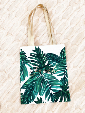 Palm Leaf Tote