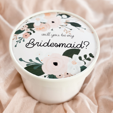 Boho Bridesmaid Proposal Box - Empty