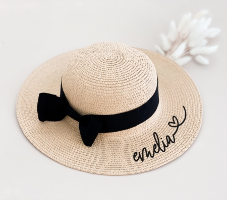 Personalized Wide Brim Sun Hat