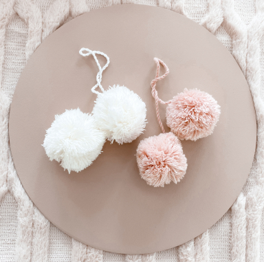 Hanging Pom Poms