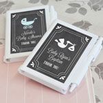 Chalkboard Baby Personalized Notebook Favors