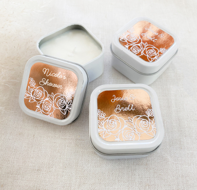 Foil Candle Favors