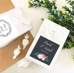 Personalized Bridal Shower Favor Boxes Clear Candy Box Favor for Wedding  Candy Favor Containers Acrylic 12 EB3102CLA Set of 12 Boxes 