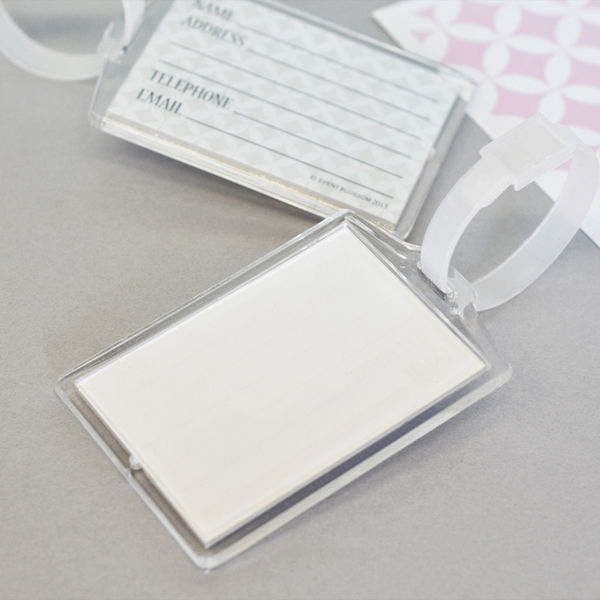 Write On / Wipe Off Acrylic White Project Bag Tags – Katrinkles