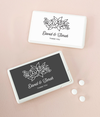 Mint Favor Packs - Floral