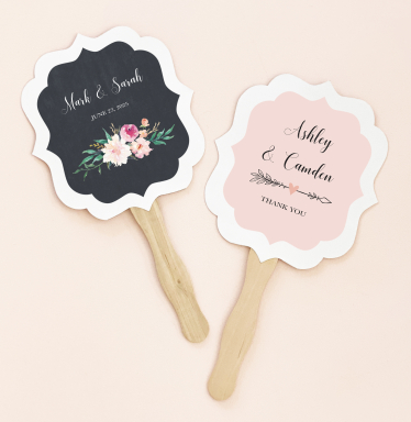 Wedding Fans - Floral