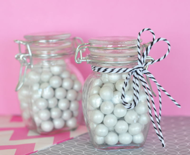 DIY Blank Glass Jar with Swing Top Lid - SMALL