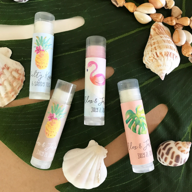 Lip Balm Favors - Tropical