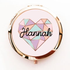Heart Mirror Compacts