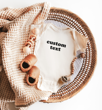 Custom Baby Bodysuit - Boho