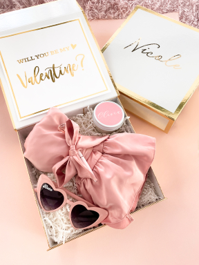 Personalized Valentine's Gift Box