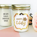 Holiday Mason Jar Candle