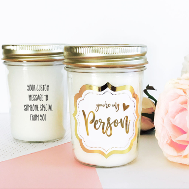 Mason Jar Candle - Theme