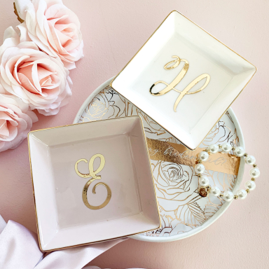 Personalized Ring Dish - Monogram