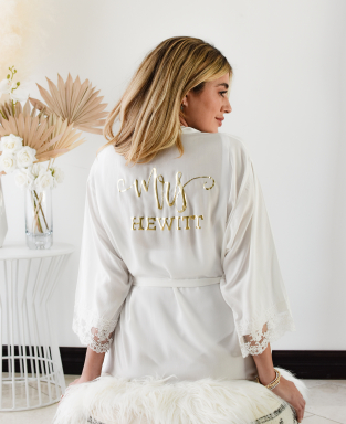 Mrs. Robe - Personalized Bride Robe