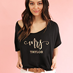 Future Mrs. Personalized Shirt - Loose Fit