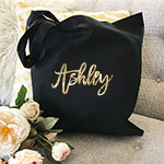 name tote bags