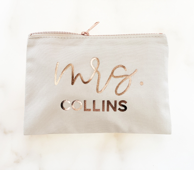 Mrs Makeup Bag