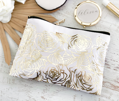 Rose Garden Cosmetic Bag