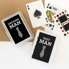Groomsmen Playing Cards (set of 6)