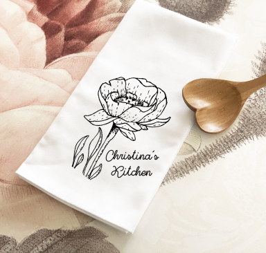 Floral Kitchen Towels