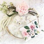 Floral Makeup Bag