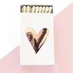 Heart Match Boxes (set of 6)