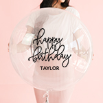 Birthday Balloons w/ Decal