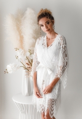 Personalized Lace Robe
