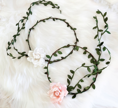 Gardenia Flower Crown