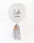 Custom White Balloon w/ Decal