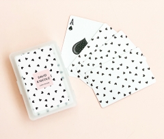 Confetti Hearts Playing Cards