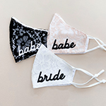 Bride & Babe Lace Face Mask